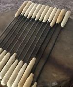 BRAIN TANNED DRUM STICKS